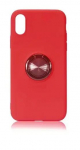 Fusion ring silikona aizsargapvalks ar magnetu Apple iPhone 12 Pro Max sarkans