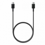 Samsung EP-DA705BBE datu pārsūtī&scaron;anas un uzlādes kabelis | USB-C uz USB-C | 1m | melns