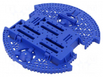 Chassis | POLOLU Romi | blue | Kit: Romi chassis | 165mm