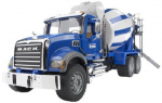 BRUDER MACK Granite concrete mixer truck - 02814