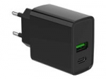 GEMBIRD 2-port 20W USB fast charger bl