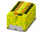 Splice terminal: rail | 32A | 450V | push-in | PA | L: 21.7mm | 0.2&divide;6mm2