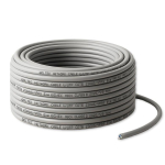 Qoltec Kabel sieciowy skrętka UTP do Patchcordu | Miedziany Cu |CAT6 | High speed 1Gb/s | LAN | 50m | szary
