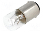 Signallers accessories: bulb | bayonet | BA15D | Usup: 230VAC