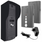 INTERCOM "EURA" ADP-51A3 "DIFESA" - &uuml;hepereelamu interkom, 2 k&auml;siseadet, grafiit