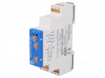 Timer | 1s&divide;100h | SPDT x2 | 250VAC/8A | 12&divide;240VAC | 12&divide;240VDC | DIN | IP20
