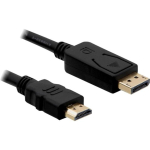 DELOCK Displayport kaabel DP -> HDMI St/St 3.00m Black