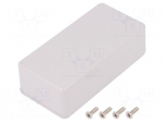 Enclosure: multipurpose | X: 50mm | Y: 100mm | Z: 31mm | 1590 | aluminium