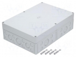 Enclosure: multipurpose | X: 254mm | Y: 361mm | Z: 111mm | TK PC | grey