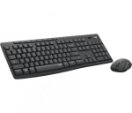 Logitech MK295 Silent Wireless Combo Wireless keyboard, US Int, Graphite