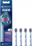 Trimmer Braun Braun Oral-B Pro 3D White brush heads, pack of 12 (white, fru
