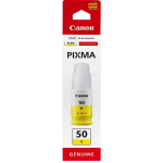Tintes pudele Canon GI-50Y 3405C001 dzeltena