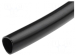 Insulating tube | Mat: PVC | black | -45&divide;125&deg;C | &Oslash;int: 8mm | L: 50m