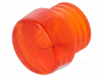 Hammer tip | Size: 30mm | round | hard cellulose acetate