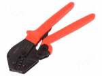 Tool: for crimping | non-insulated terminals | 0.1&divide;2.5mm2