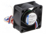 Fan: DC | axial | 40x40x20mm | 10m3/h | 18dBA | slide bearing | 6000rpm