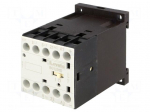 Contactor: 3-pole | NO x3 | Auxiliary contacts: NC | 110VDC | 12A | DIN