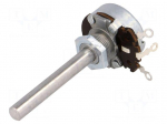 Potentiometer: shaft | single turn | 2.5k&Omega; | 4W | &plusmn;10% | 6mm | wirewound