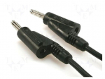 Test lead | 60VDC | 20A | 4mm banana plug-4mm banana plug | Len: 1.5m