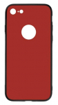 Tellur Cover Glass DUO for iPhone 8 red