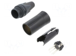 Connector: XLR | plug | male | audio video | XX | 7.5A | PIN: 5 | straight