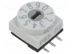 Encoding switch | DEC/BCD | Pos: 10 | SMD | Rcont max: 80m&Omega; | P65