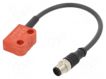 Safety switch: magnetic | SRF | IP69 | plastic | -25&divide;70&deg;C | 0.25m | PIN: 8
