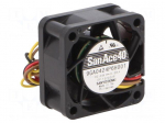 Fan: DC | axial | 24VDC | 40x40x20mm | 19.8m3/h | 40dBA | ball | 12400rpm