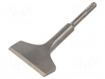 Chisel | for concrete | L: 165mm | metal | SDS-Plus&reg; | Tipwidth: 75mm