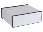 Enclosure: with panel | 1455 | X: 160mm | Y: 191mm | Z: 66mm | aluminium