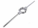 Diestock | Grip capac: G 5/8"-G 3/4",Mf22-Mf26 | L: 560mm | &Oslash;: 55mm