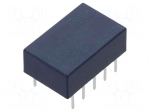 Relay: electromagnetic | DPDT | Ucoil: 3VDC | Icontacts max: 2A | TQ