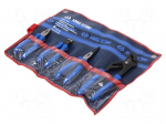 Tools set: pliers | case | cutting,adjustable,universal | 4pcs.