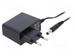 Power supply: switching | mains,plug-in | 12VDC | 1A | 12W | 82.96%