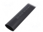 Heat shrink sleeve | 33mm | black | Diam.after shrinking: 8mm
