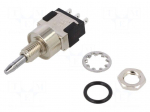 Switch: push-button | Pos: 2 | SPDT | 6A/125VAC | 6A/6VDC | ON-(ON) | IP67