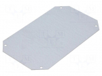 Mounting plate | zinc-plated steel