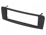 Radio frame | Mercedes | 1 DIN | black