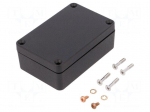 Enclosure: multipurpose | X: 64mm | Y: 98mm | Z: 36mm | 1590Z | aluminium