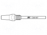 Tip: for desoldering irons | 4.8x2.4mm | Features: longlife