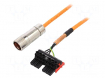 Cable: servo drive | Standard: Siemens | chainflex | 10m | harnessed