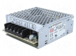 Power supply: switching | for building in,modular | 50W | 24VDC