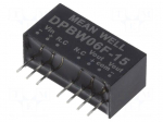 Converter: DC/DC | 6W | Uin: 9&divide;36VDC | Uout: 15VDC | Uout2: -15VDC | SIP8