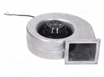 Fan: AC | blower | 230VAC | 261x125x283mm | 400m3/h | ball | 2705rpm | IP44