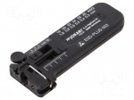 Stripping tool | &Oslash;cable: 0.3&divide;1mm | Wire: round | Tool length: 102mm