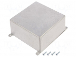 Enclosure: shielding | X: 120.5mm | Y: 120.5mm | Z: 59mm | aluminium