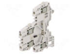 Splice terminal: rail | Entrelec | 300V | for DIN rail mounting