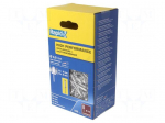 Rivet | aluminium | Rivet diam: 4mm | L.rivet: 12mm | 500pcs.