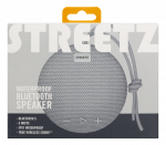 Bluetooth speaker STREETZ waterproof, 5 W, AUX, built-in mic, grey / CM764