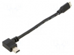 Cable-adapter | 100mm | USB | male,USB B mini